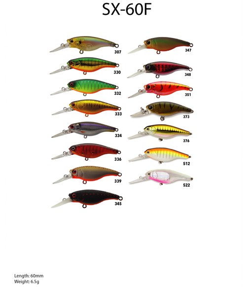 ECOGEAR FLOATING SX 60F New Age Fishing