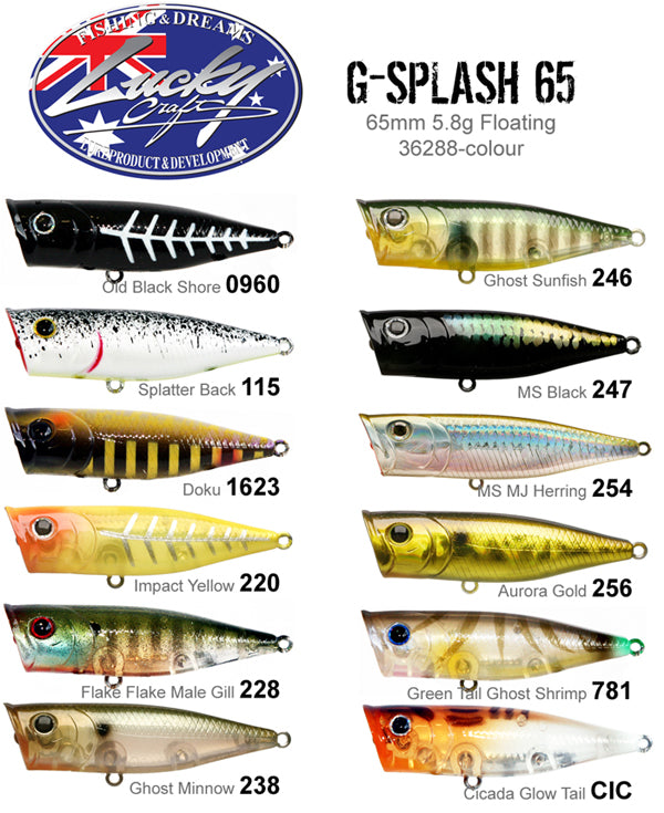 LUCKY CRAFT G-SPLASH – New Age Fishing