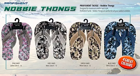 PROFISHENT NOBBIE THONGS