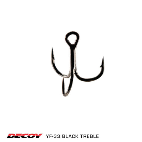 DECOY BLACK TREBLE - YF33B