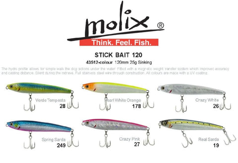 MOLIX SB120 STICKBAIT